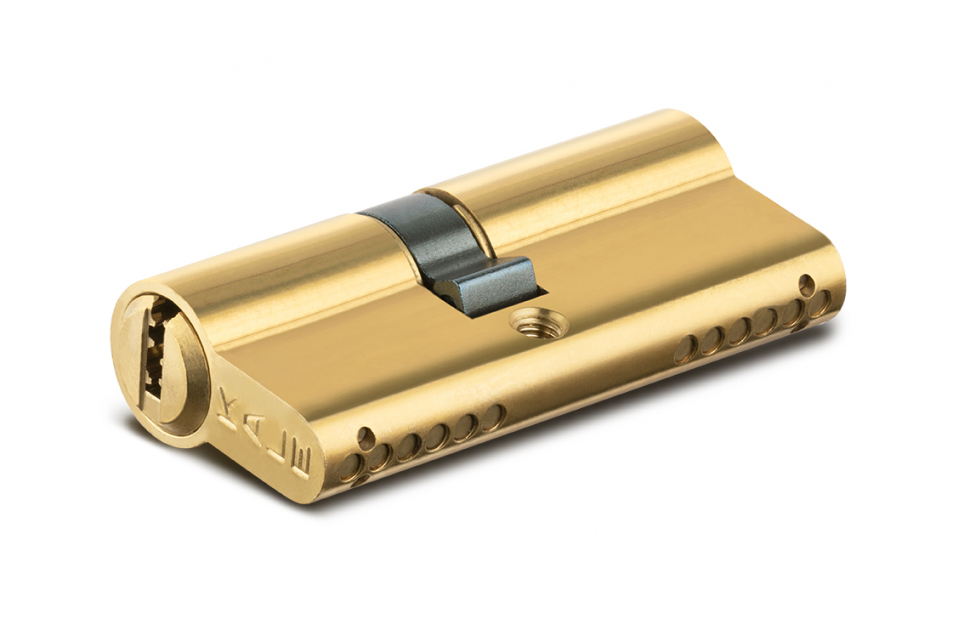 Цилиндровый механизм 164 SN/68 (26+10+32) mm упк.БЛИСТЕР латунь 5 кл.