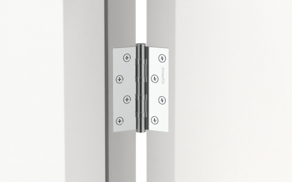 Петля универсальная IN4500UC-BL MWSC-33 102x76x3 INOX304 итальянский тисненый БЛИСТЕР