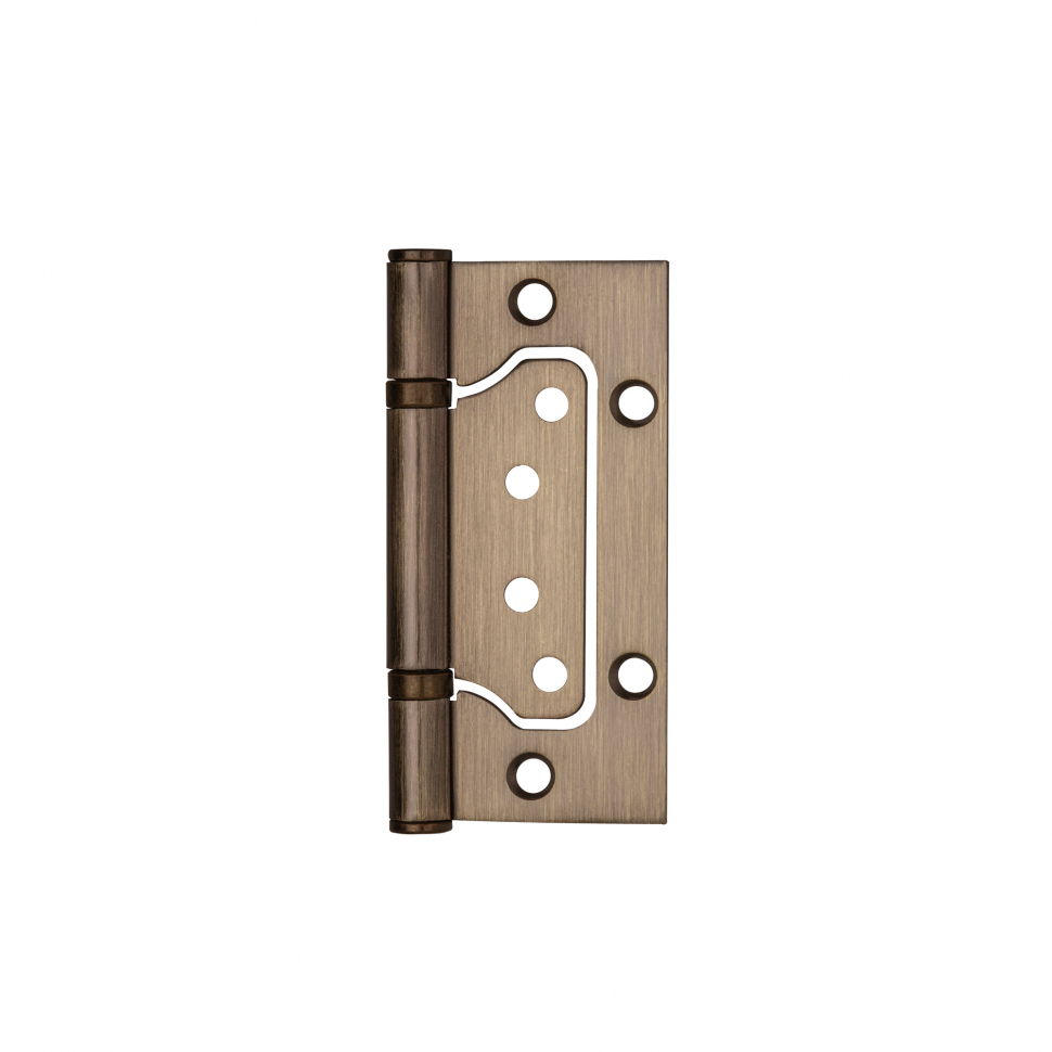 Петля универсальная без врезки IN4000W AB (100/P-2B 100x2,3) бронза