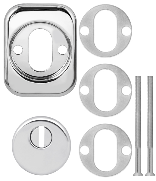 Броненакладка DEF.XL/K-EXT.4286 (DEF 4286 SQ XL) CP-8 хром