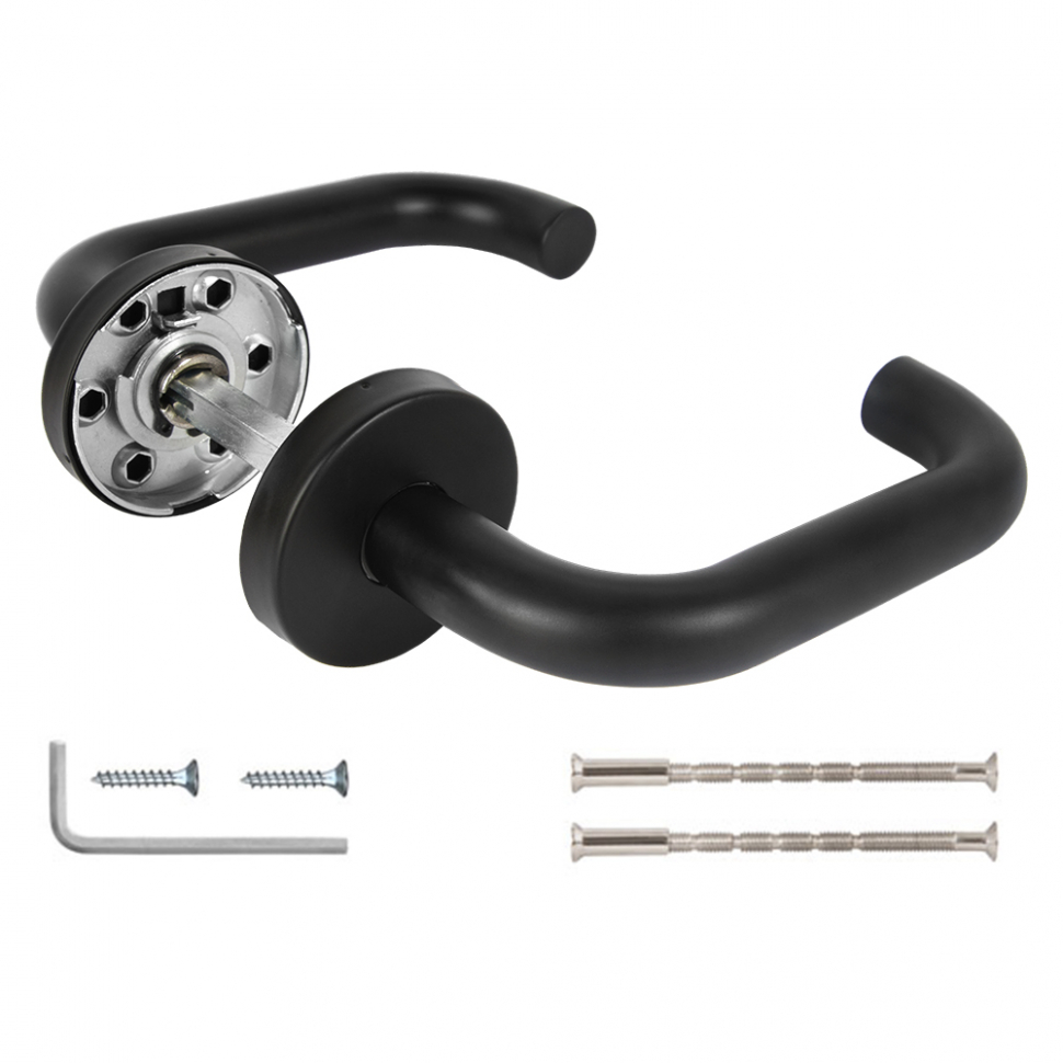 Ручка раздельная R.DSS201-0203/19 (DSS-0203/19) (INOX 201) BLACK