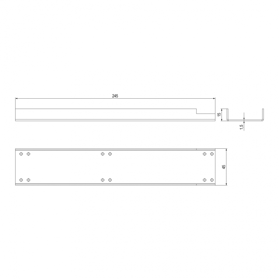 Удлинитель для пенала SLD.Comfort-PENAL extension 100