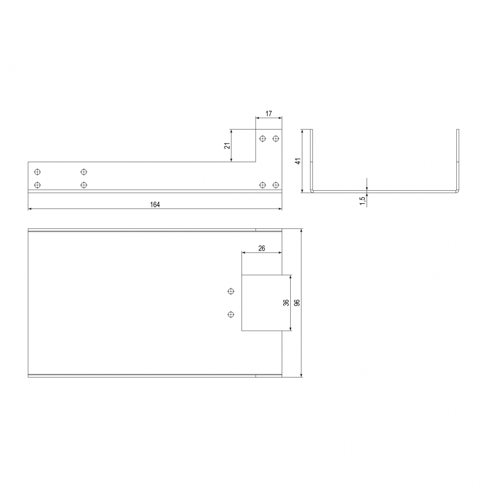 Удлинитель для пенала SLD.Comfort-PENAL extension 100