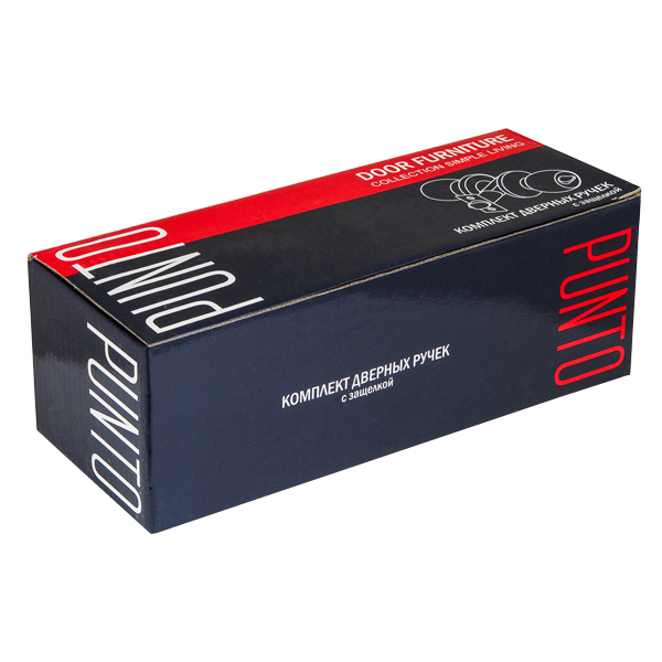 Ручка защелка DK672 AC-PS (6072 AC-P) (без фик.) медь