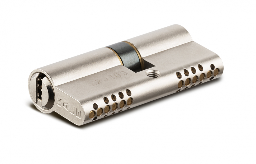 Цилиндровый механизм 164 OBS SNE/70 (30+10+30) mm никель 5 кл. new