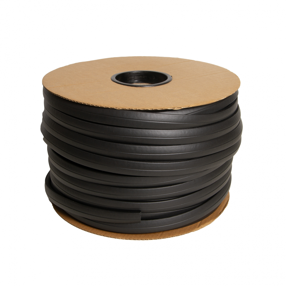 Уплотнитель без клеевой основы WADH/D-14,5x13,5mm (031), BLACK черный 100 m