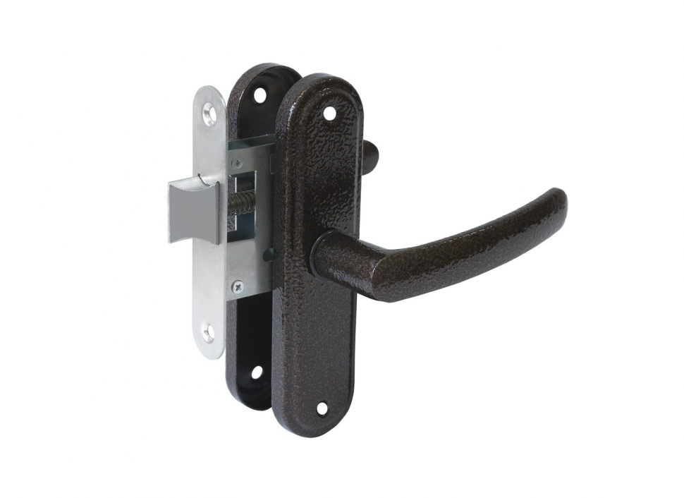 Защелка врезная ЗЩ1-45А (черный)