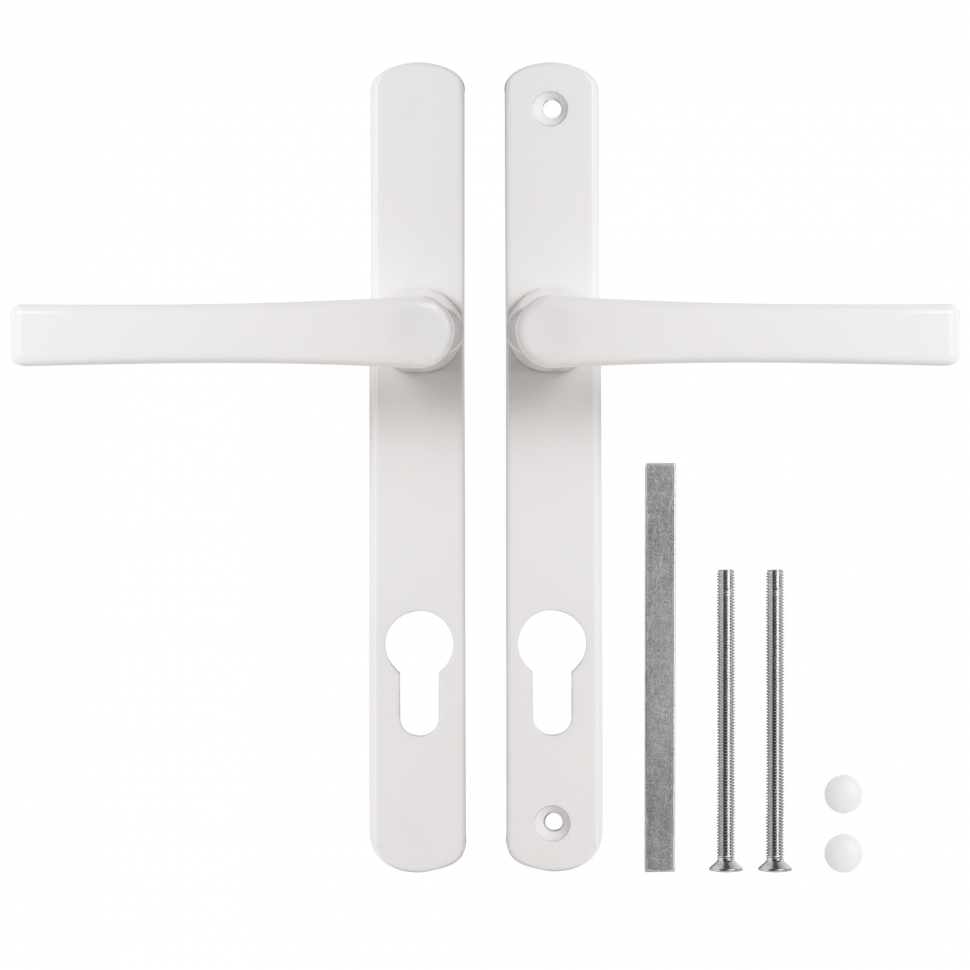 Ручка на планке HANDLE.85.25.67-75 RAL 9016 белый