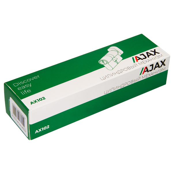 Цилиндровый механизм (AX100/90) AX1000Key90 (40+10+40) CP хром